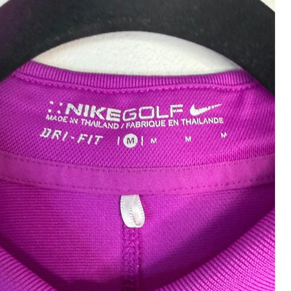 Nike Women's Purple Golf Polo Sz M